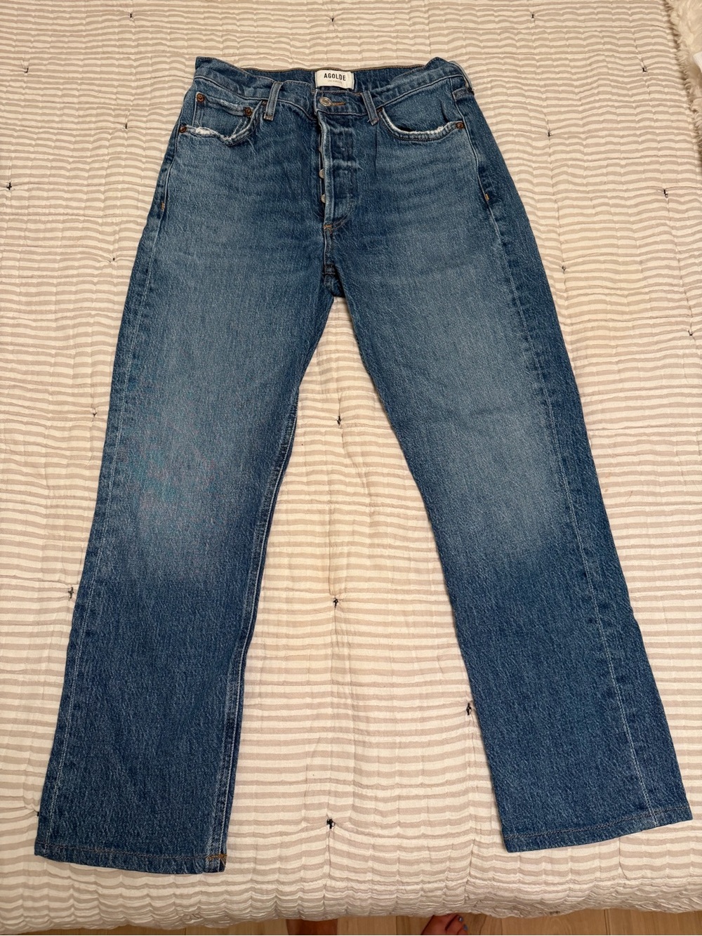 AGOLDE Riley Ankle Jeans
